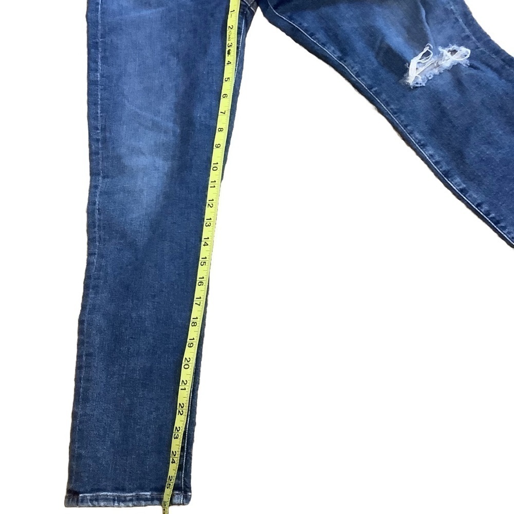 Citizens of Humanity Emerson Slim Fit Boyfriend Jeans Size 32 Distressed - Picture 10 of 12